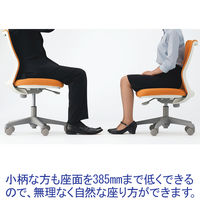 CG11WR FZK3 |オカムラ CG-M オフィスチェア 肘無し 背メッシュ座ファブリック ミディアムブルー 1脚（直送品）