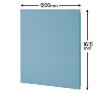 トーカイスクリーン MSパネル クロスパネル ブルーグレー 高さ1615×幅1200mm MS-1612BG 1枚