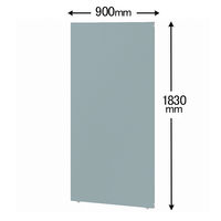 トーカイスクリーン MSパネル クロスパネル ブルーグレー 高さ1830×幅900mm MS-1809BG 1枚