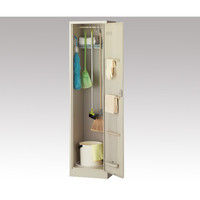 アズワン 清掃用具ロッカー 455×515×1790mm SWA-455 1台 2-3724-01（直送品）