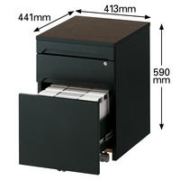 コイズミファニテック GRAND WISE ワゴン(オールロック) OWW-897BW 1台