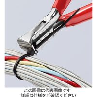 エスコ 115mm 精密用エンドニッパー(バネ付) EA536KE-1A 1個（直送品）