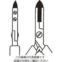 エスコ 140mm ストレートニングプライヤー(ESD/ソフトチップ) EA535BA-13 1個（直送品）