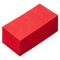 カラーナプキン8つ折 業務用パック 1箱（2000枚入） イタリアンレッド