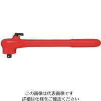 エスコ 1/2”DRx200mm 絶縁ラチェットハンドル EA640LC-4 1本(1丁)（直送品）