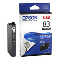 エプソン (EPSON) ICBK83(虫めがね) 純正インクカートリッジ ブラック 1個