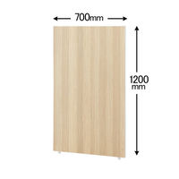 トーカイスクリーン MSパネル 木目調パネル ナチュラル 高さ1200×幅700mm MSW-1207Nr 1枚