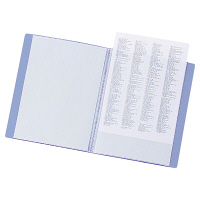 リヒトラブ　リクエスト　クリヤーブック　A4タテ　20ポケット　水　G3201　業務用パック　1箱（10冊入）