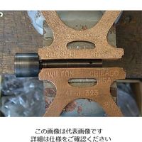 エスコ 75mm バイス口金(銅) EA525XG-3 1組(2個)（直送品）
