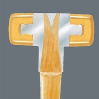 エスコ 61mm/1300g ソフトフェイスハンマー(ナイロン) EA570BC-60 1丁(1本)（直送品）