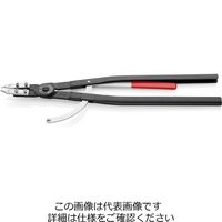 エスコ 252ー400mm 穴用スナップリングプライヤー EA590A-6 1丁（直送品）