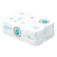 トイレットペーパー オリジナルトイレットロール スマートエコノミー シングル 120m パルプ PEFC認証紙 1箱（6ロール入×9パック） オリジナル