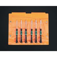 エスコ 3.2ー5.5mm/6本組 [Nut]ドライバー(精密用) EA550MG-100 1組(1セット)（直送品）