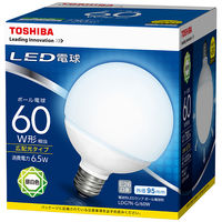 【アウトレット】東芝ライテック LED電球（ボール電球形） 60W形相当 LDG7N-G/60W