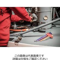 エスコ 1.5ー10mm/9本組 [Ball Hexagon]キーレンチ EA573LL 1組(1セット)（直送品）