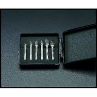エスコ 6本組 超硬カッター(6mm軸) EA819XB 1組（直送品）