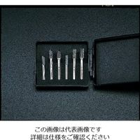 エスコ 6本組 超硬カッター(6mm軸) EA819XG 1組（直送品）