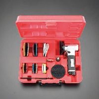 エスコ 14，000rpm/50・75mm エアーサンダーキット(マジック式) EA162A 1組（直送品）