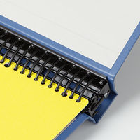 コクヨ　バインダーMP（PP貼り）A4縦　30穴　200枚収容　青　1セット（5冊）