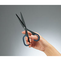 コクヨ　高級ハサミ（リングタイプ）　フッ素コート　刃渡り６０ｍｍ　青　ハサーF31B　1セット（10本）　（直送品）