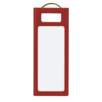 コクヨ キーホルダー名札<KEYSYS> 4色アソート 白 ナフ-S230MIX 1セット(40個:4個入×10パック)