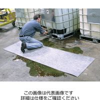 エスコ 362x8mm/22.5m 吸収マット(水・油/2ロール) EA929DM-10 1箱(2巻)（直送品）