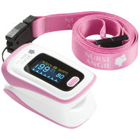 ナースアンジー 酸素飽和度メータ パピッとパルスオキシメータ PLS-01P 1台 カスタム