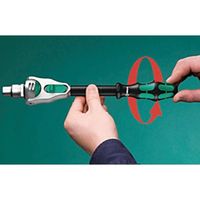 エスコ 1/4”DRx152mm ラチェットハンドル(変角・ロッキング機能) EA617AH-51 1個(1丁)（直送品）