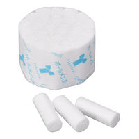 脱脂綿　 ポールメンII SS 直径0.8cm×長さ2.5cm　　 005531 1箱（25本入×6束×12パック）　竹虎