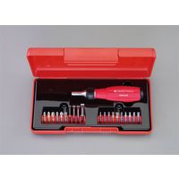 エスコ ドライバービットセット(ラチェット式ハンドル付) EA550PB 1セット（直送品）