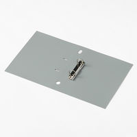 セキセイ　ロックリングファイル　D型2穴　A4タテ　背幅37mm　グレー　F-522-62　10冊