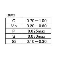 エスコ 0.178mmx2293m ミュージックワイヤー EA951-0.1A 1巻（直送品）