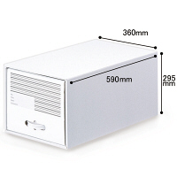 アイリスオーヤマ　引き出し式収納　オフィスボックス　奥行590mm　5枚入  オリジナル