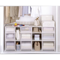 【引き出し収納】 天馬 フィッツユニットケース3520 CAP 4904746438287 21L カプチーノ 1箱（4個入）