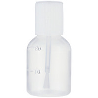 金鵄製作所 ハケ付き外用丸形瓶20mL BINH2010 1袋（10本入）