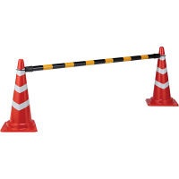 【コーンバー】 三甲 コーンバーMΦ34 2m YE／BK 8Y1095 1本