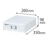 Like-it（ライクイット） A4ファイルユニット ホワイト MX-50W ライフモジュール 吉川国工業所