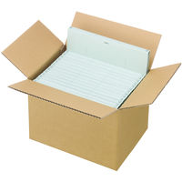 【底面A4】【100サイズ】　無地ダンボール　A4×高さ255mm　SS-3　1セット（60枚：30枚入×2梱包）