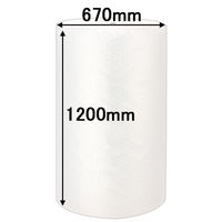 プチプチ（R） #78（大粒タイプ） 幅1200mm×35m巻 1セット（3巻：1巻×3） 川上産業