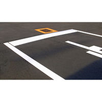 まつうら工業 路面反射ラインテープ 白 幅150mm×長さ5m 1巻