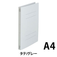 キングジム　フラットファイルクイックイン　A4タテ　グレー　4432　1袋（10冊入）