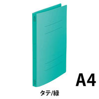 キングジム　フラットファイルクイックイン　A4タテ　緑　4432　1袋（10冊入）