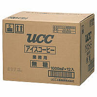 UCC上島珈琲　業務用アイスコーヒー　1.0L　1箱（12本入）