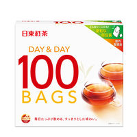 日東紅茶 DAY＆DAY（デイ＆デイ） 紅茶ティーバッグ 1セット（600バッグ：100バッグ入×6箱）