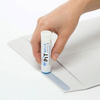 トンボ鉛筆【PIT】スティックのり　消えいろピットS　PT-TC　20本