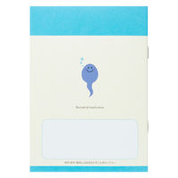 【アスクル限定】広済堂ネクスト なかよしおやこおくすり手帳（カエル） 32P 1セット（1000冊：200冊入×5箱）  オリジナル