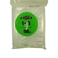 ユニパック（R）（チャック袋）　0.08mm厚　I-8　B5　200×280mm　1箱（1200枚：100枚入×12袋）　生産日本社　セイニチ