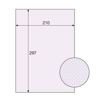 ヒサゴ コピー偽造予防用紙 レーザー・インクジェット・コピー対応 厚口 A4 全面 OP2420 1パック（20シート入）