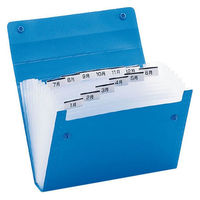 キングジム ドキュメントファイル エコノミータイプ A4 青 2274アオ 1冊