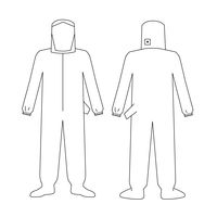 アゼアス PEコート 55373 エアラインスーツ M 55373-M 1着